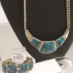 NWT TAMINA NECKLACES EARRINGS & BRACELET LOT B258